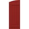 Ekena Millwork Americraft 6-Board (2 Batten) Wood Joined Board-n-Batten Shutters w/Ellipt Top, ARW101BE621X77BRH, PR ARW101BE621X77BRH - alternate 9